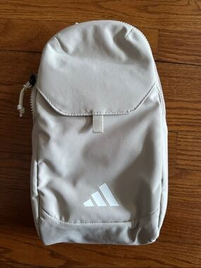 adidas Grey Sling Wonder Belt Bag with White Logo